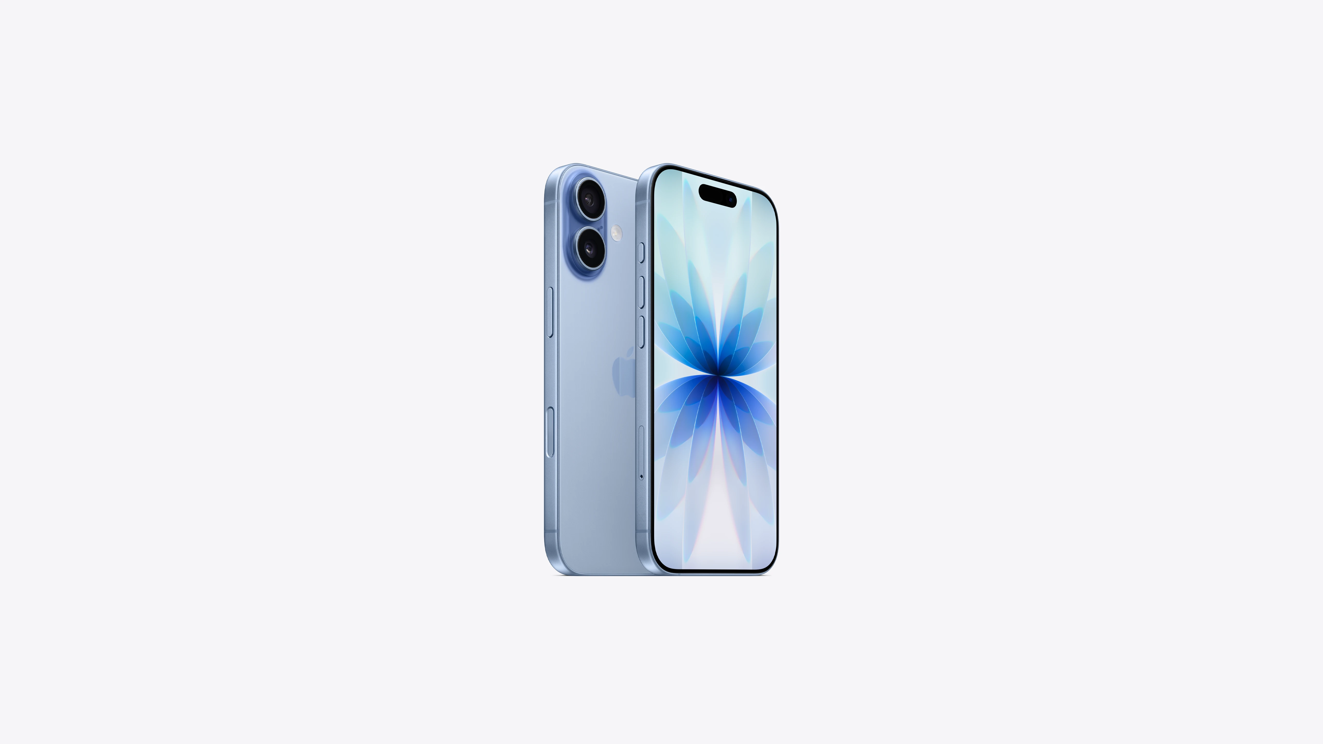 Apple iPhone 17 Mist Blue Side Image